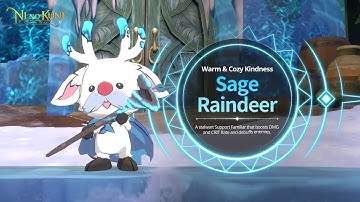[Ni no Kuni: Cross Worlds] Sage Raindeer Introduction Video