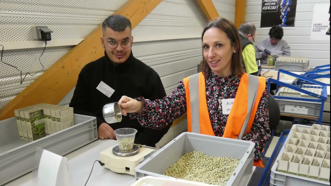 Duoday inversé à l'ESAT de Trélazé - Les Ardoisières, janvier 2025