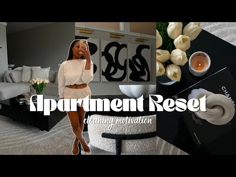 APARTMENT RESET || CLEANING MOTIVATION