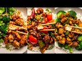 3 Incredible Takeout Recipes (Made at Home!) | Vegan Tofu Recipes