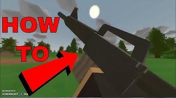 Unturned controls tutorial