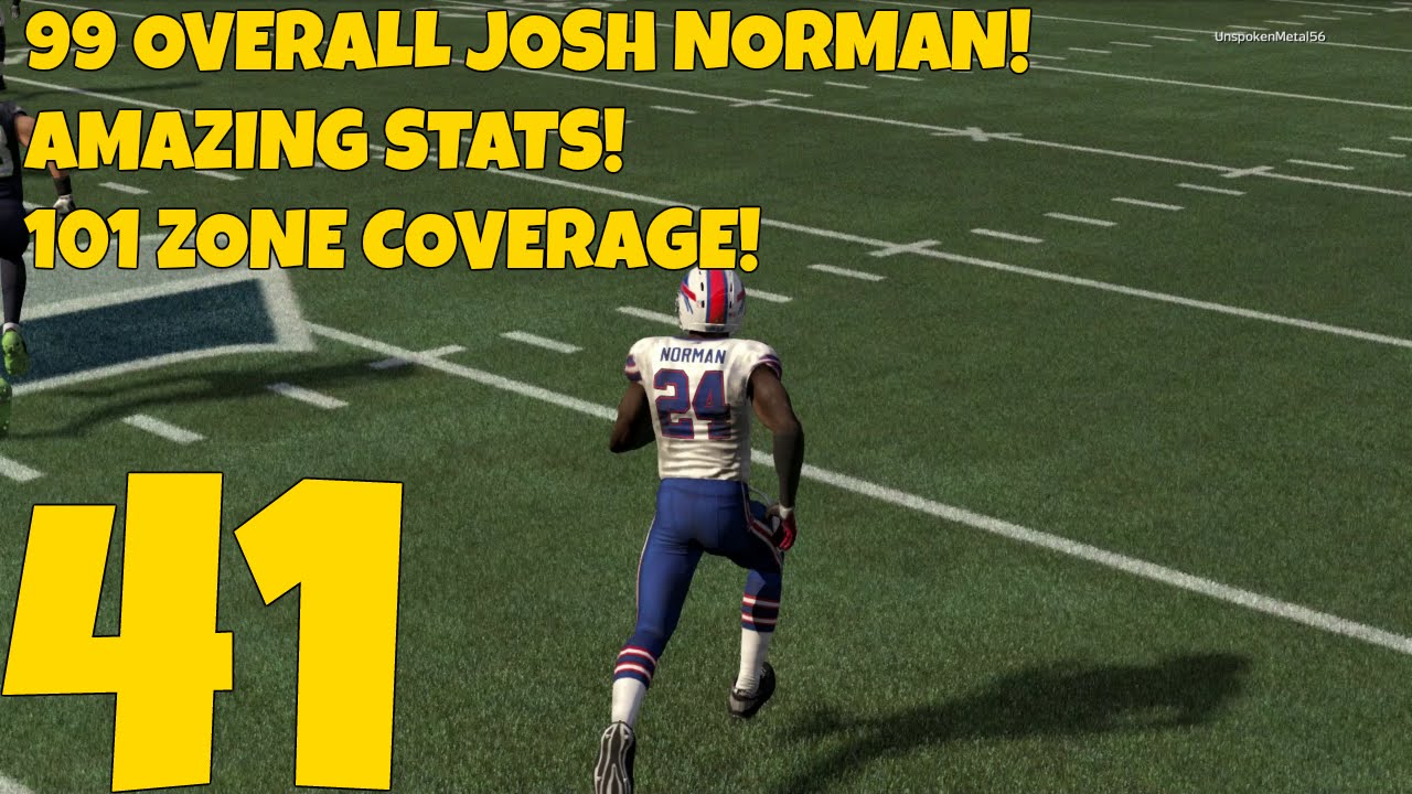 99 OVERALL JOSH NORMAN! 101 ZONE COVERAGE! HOLY SH!T! - MADDEN 16 ULTIMATE TEAM PART 41