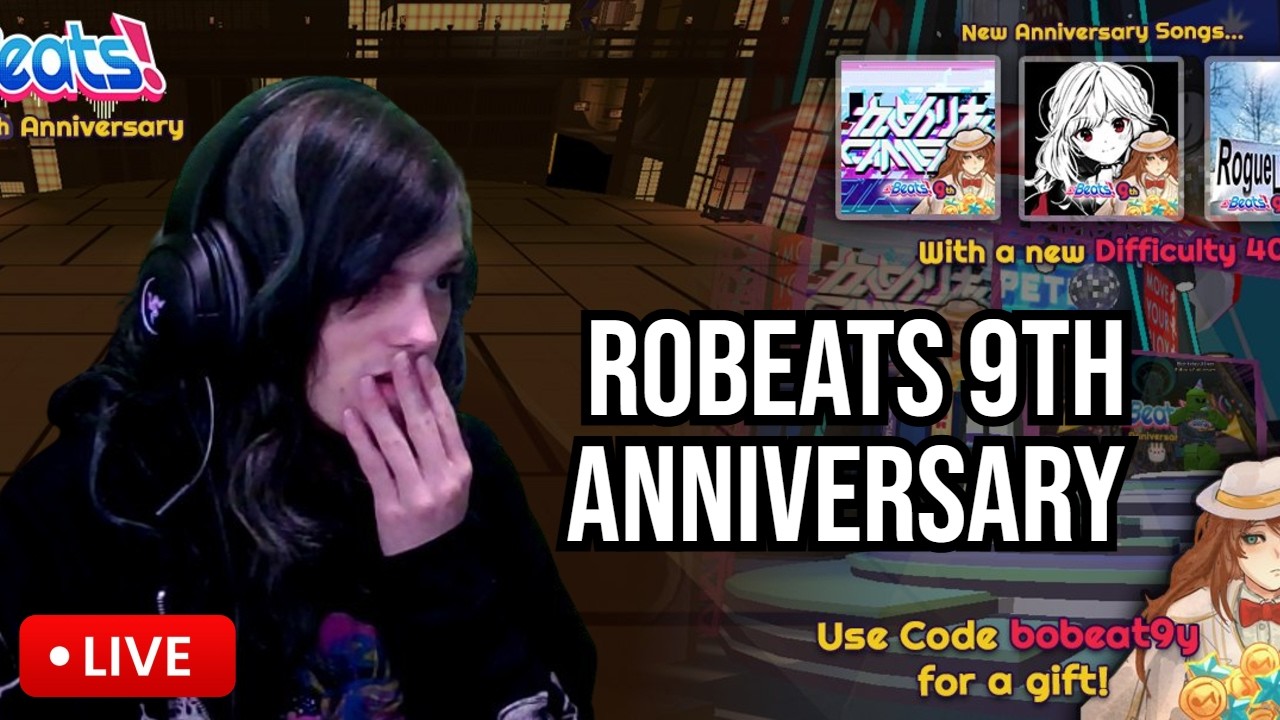 [LIVE] Playing the Robeats 9th Anniversary Update... (JOINS ON) - YouTube