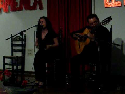 Amparo Ramos y Fernando Rodriguez, pea flamenca Fr...