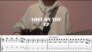 Lost On You (Live at Harvard and Stone) | LP | Bass Cover (With Tabs) Resimi