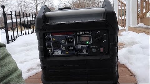 Predator 3500 Inverter Oil Change and Surging Idle Fix