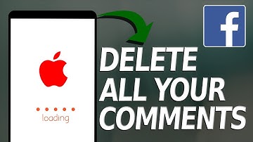 How to Delete All Comments on Facebook using iPhone?