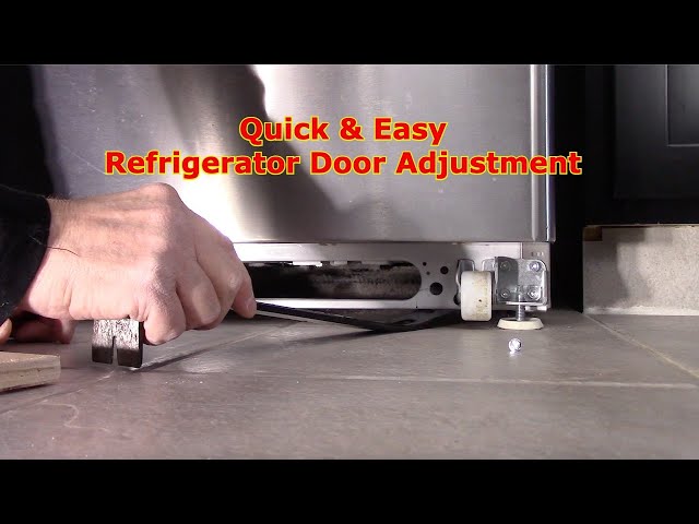 How to Easily Adjust the Doors on a Frigidaire Refrigerator: Quick Tips & Tricks