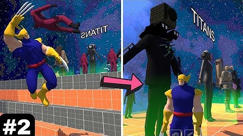 Wolverine in Stairs Hummers Map!" Ragdoll Fall GAMEPLAY Walkthrough Android Part 2