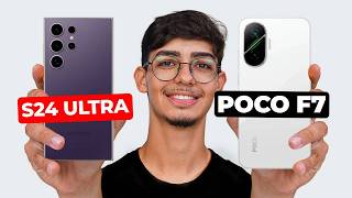 Poco F7 vs Galaxy S24 Ultra Qual é o melhor para comprar em 2026? comparativo