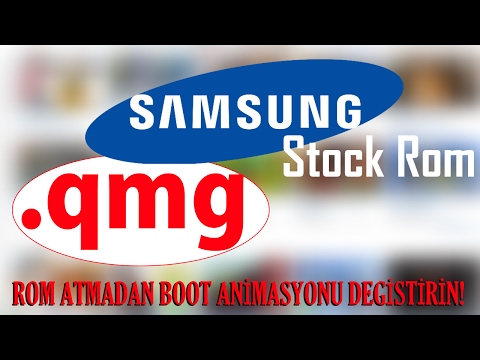 Samsung Stock Romda Boot (Açılış) Animasyonu Değiştirme