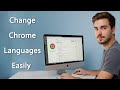 How to change Google Chrome language