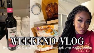 Weekend Vlog  | Taco Bell Wings, forever 21 &amp; nike haul, At Home Decor, Target run, Cook with me!