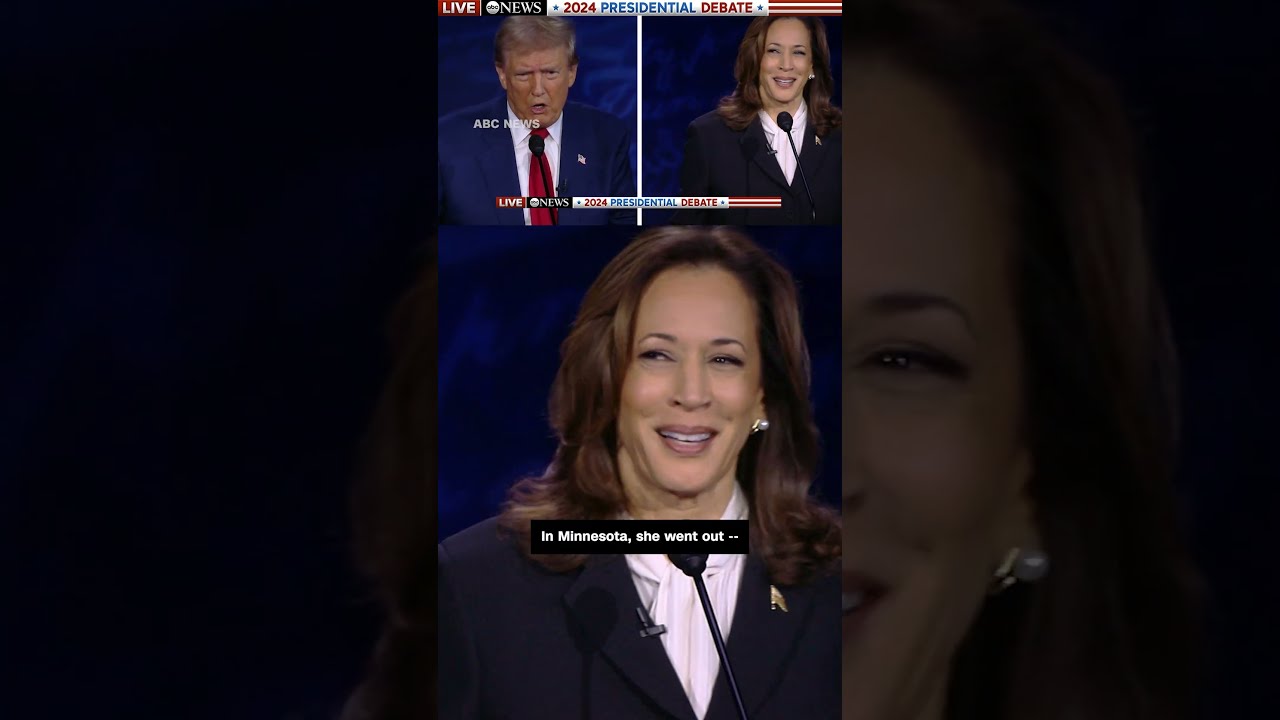  I M Talking Now Trump And Harris Spar During Debate