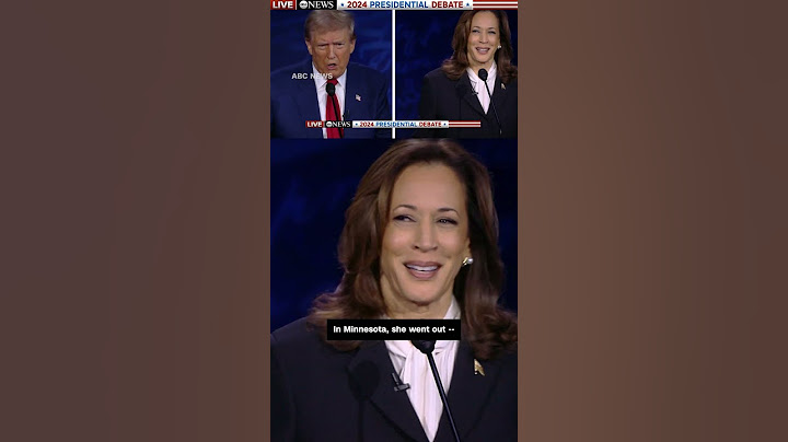 'I'm talking now': Trump and Harris spar during debate