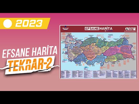 EFSANE HARİTA TEKRAR - 2 #kpss2023