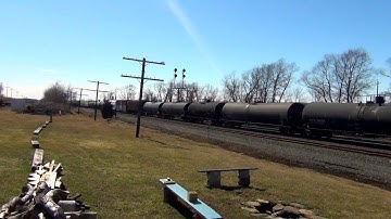 Huge CSX Manifest Train
