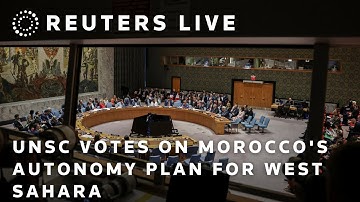 LIVE: UN votes on Morocco