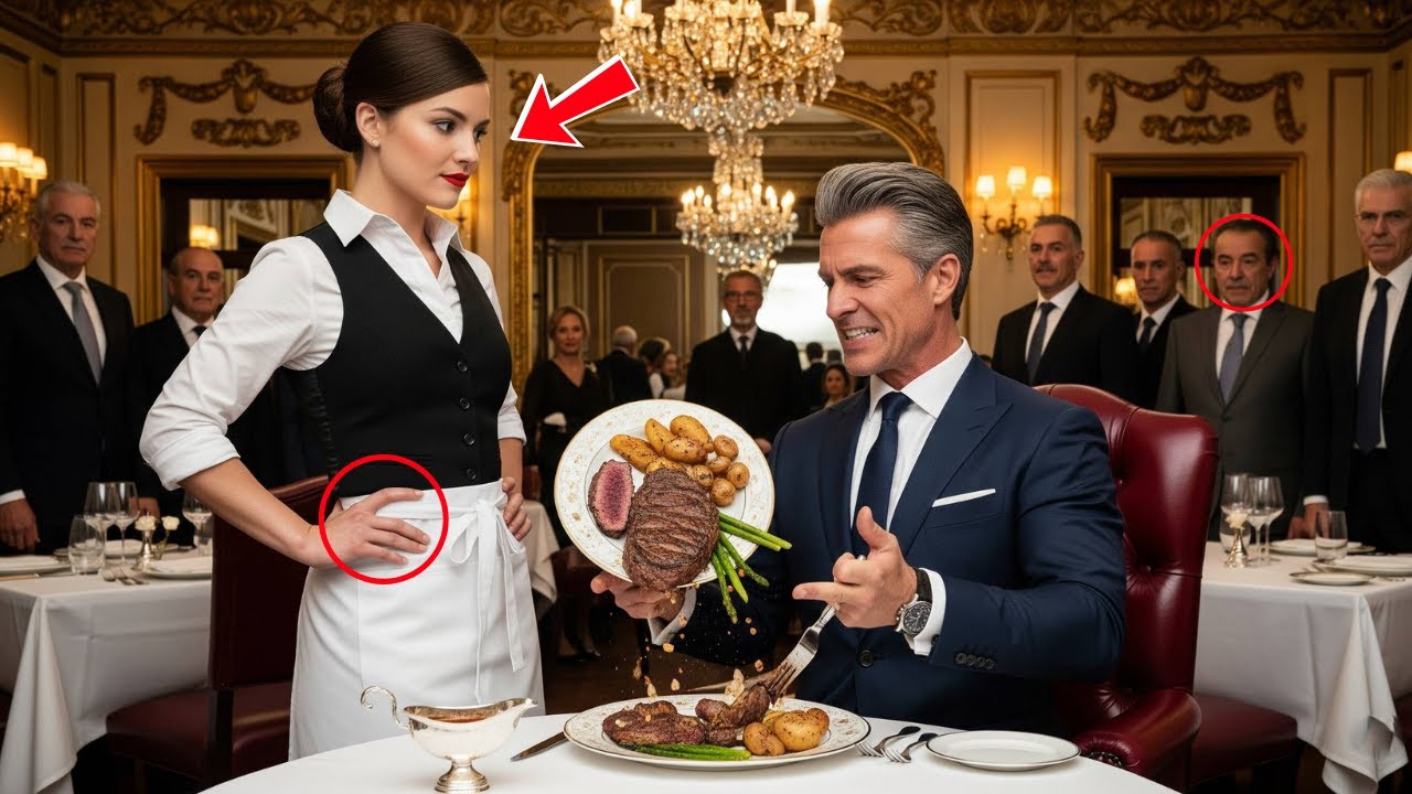 All the Staff Avoided the Rude Billionaire — Until the New Waitress Stood Her Ground