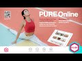 Pure online  brand new digitalfirst yoga and fitness experience