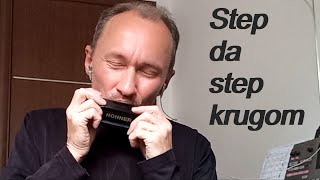 Step da step (Russian folk song) on harmonica