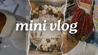 MINI VLOG: A Day In Jamaica 🇯🇲 | Baby Shower Edition 🤰| @kaylaakilah