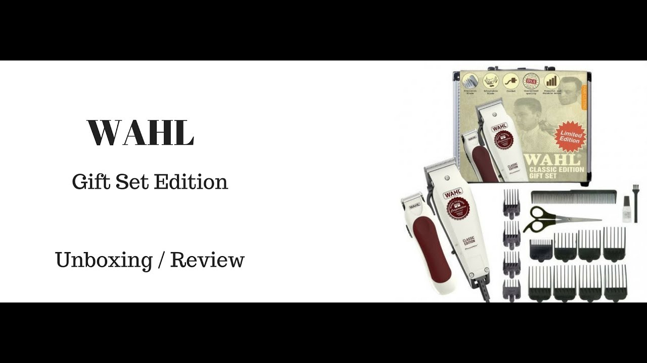 wahl classic edition clipper set