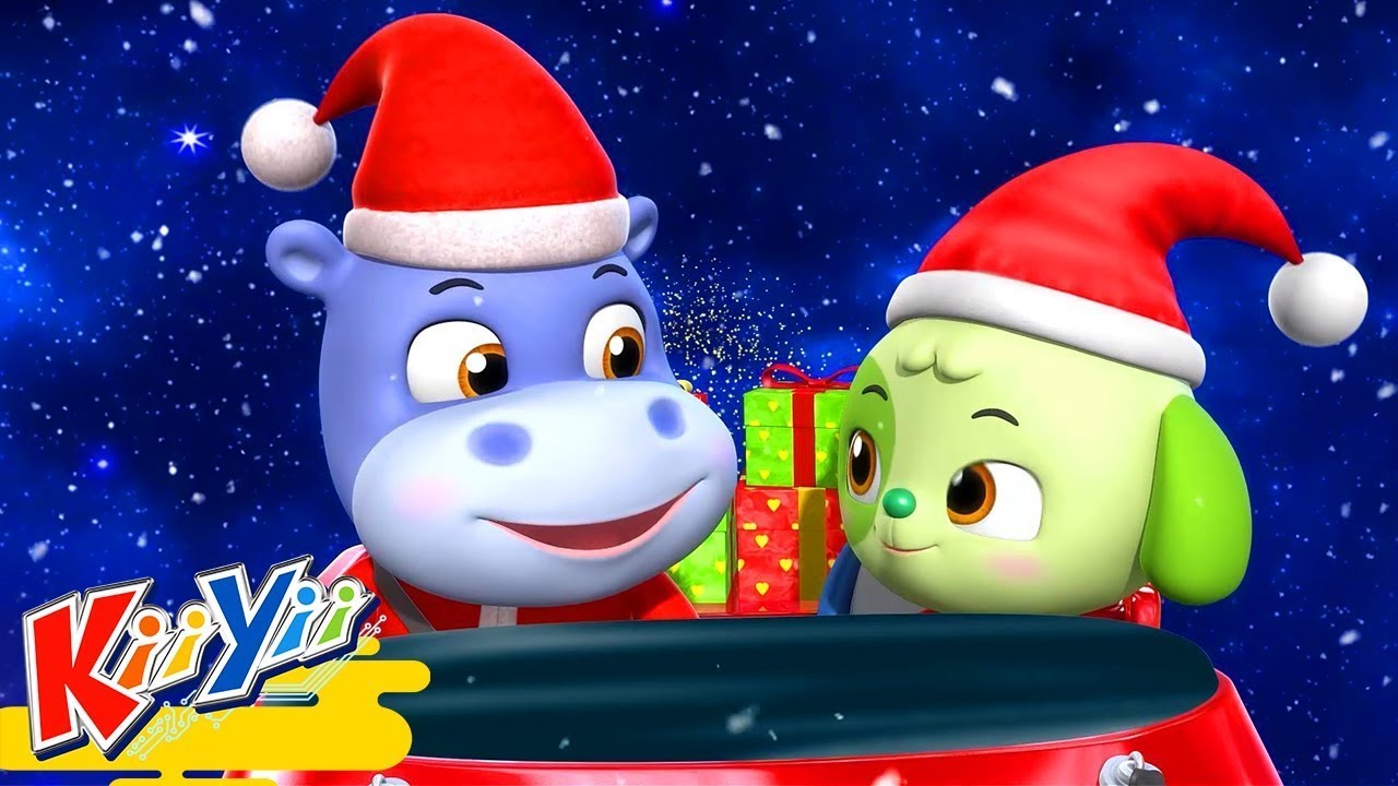 Jingle Bells Kids Learning ABCs and 123s KiiYii Nursery Rhymes