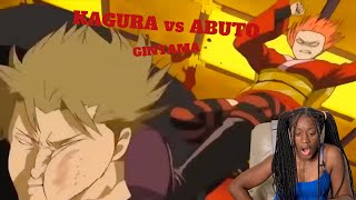 KAGURA vs ABUTO | GINTAMA | REACTION