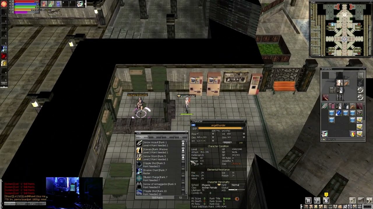 PANO MAG RESET SKILLS NG DEX TYPE NA ARCHER RAN ONLINE STRIFE SERVER