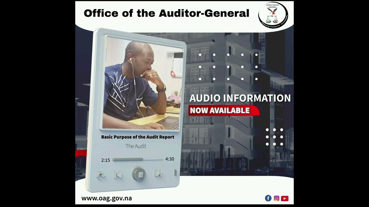 The Audit: Audio Information Publication