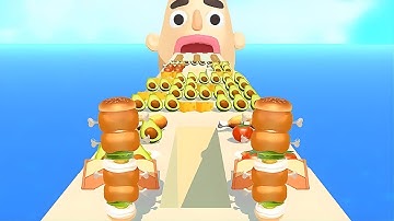 Sandwich Runner - SpeedRun All Levels Gameplay Walkthrough Android,ios New Update NCL10