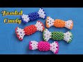 Diy how to make beaded candy  handmade beads candy making  easy christmas decoration ideas at home