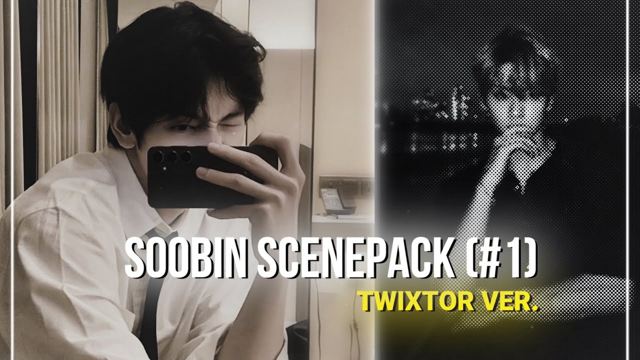 Soobin twixtor clips for edits!!