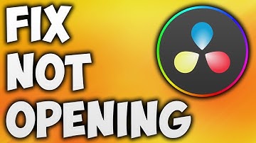 How to Fix Davinci Resolve Not Opening - Davinci Resolve Won