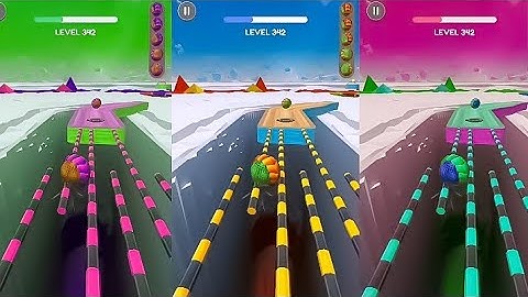 Going Balls Vs 3x Ball - All Levels Mobile Gameplay Walkthrough iOS,Android Ball Colors Run