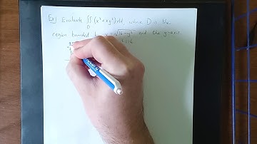 Evaluating a double integral in polar coordinates, example 2