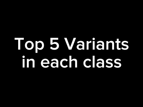 Top 5 Variants in each class / October 2023
