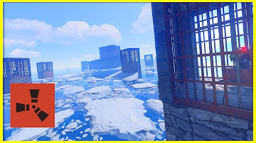 Rust Raids: ICE SHELF TURRET RUN | FLOATING BASE