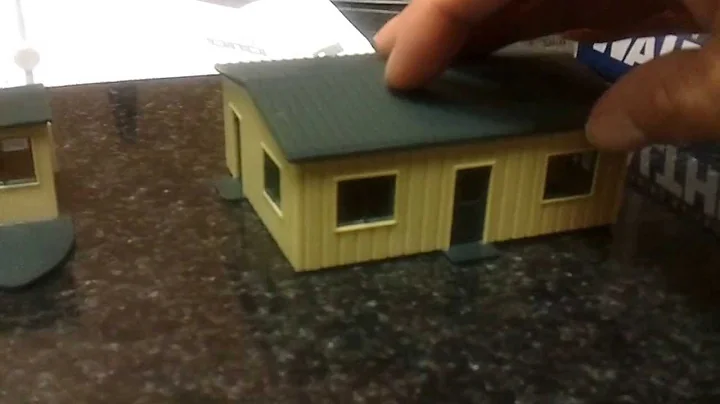 Modeling Series 1 Part 3, Walthers/Conerstone Office and Guard Shack Review and Assembly