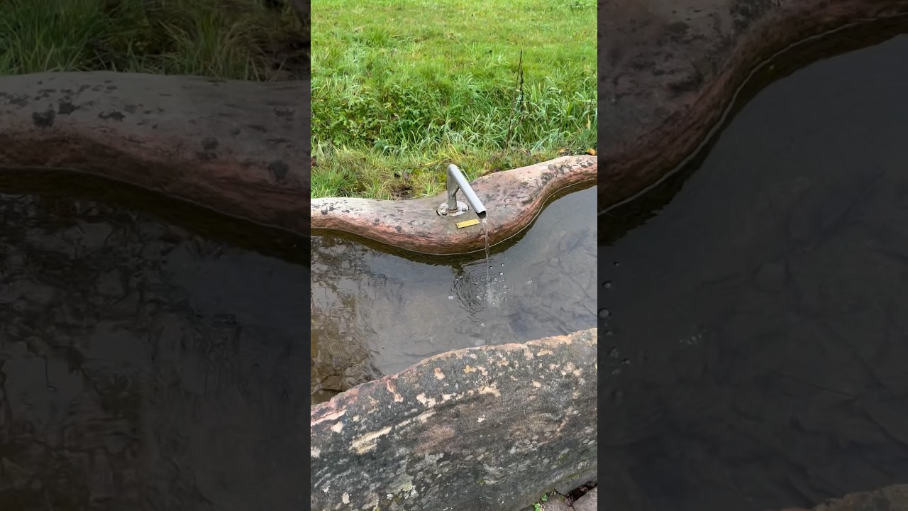 Источник с водой в Оффенбурге: место тишины и уюта 🌊