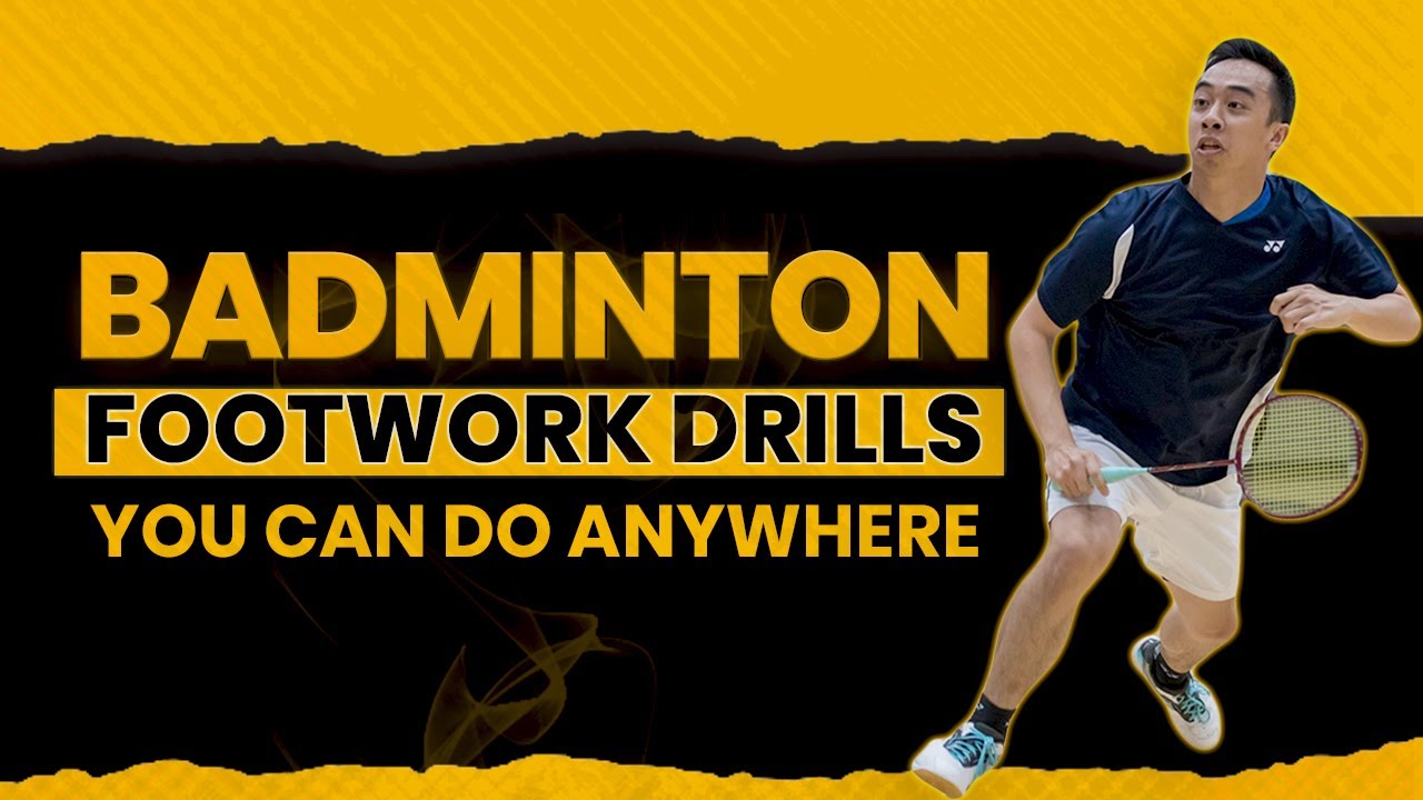 Badminton Footwork Drills ANYWHERE [What is Shadow Footwork?] YouTube