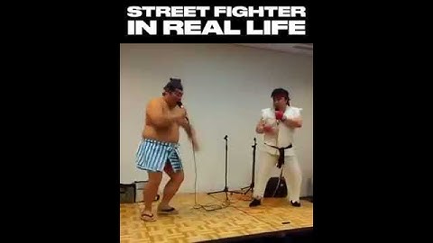 Street Fighter SFX Sound Battle - Funny Video Ryu vs E Honda