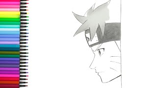 How to draw Naruto Uzumaki step by step | Naruto drawing easy | anime drawing |Pencil sketch