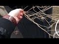 Tuto  comment jeter une branche dans une poubelle 