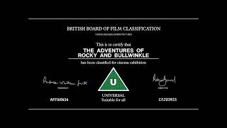 The Adventures Of Rocky And Bullwinkle 4K - Bbfc Black Card