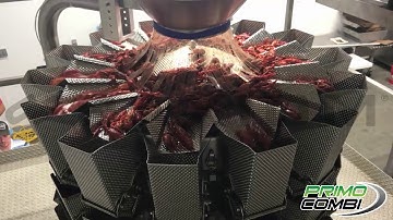 PrimoCombi® multihead weigher with Swifty Bagger®1200 - Packaging Crawfish