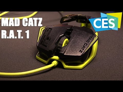 Mad Catz R.A.T. 1 Gaming Mouse (CES 2016) | Allround-PC.com
