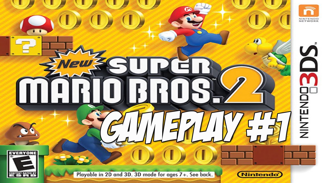 New Super Mario Bros 2 Nintendo 3ds Gameplay 1 Youtube