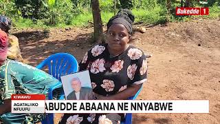 Agataliikonfuufu Abatuuze n’abaana balidde matereke ne nnyabwe Kitaabwe eyavuganyizza ku bwassentebe